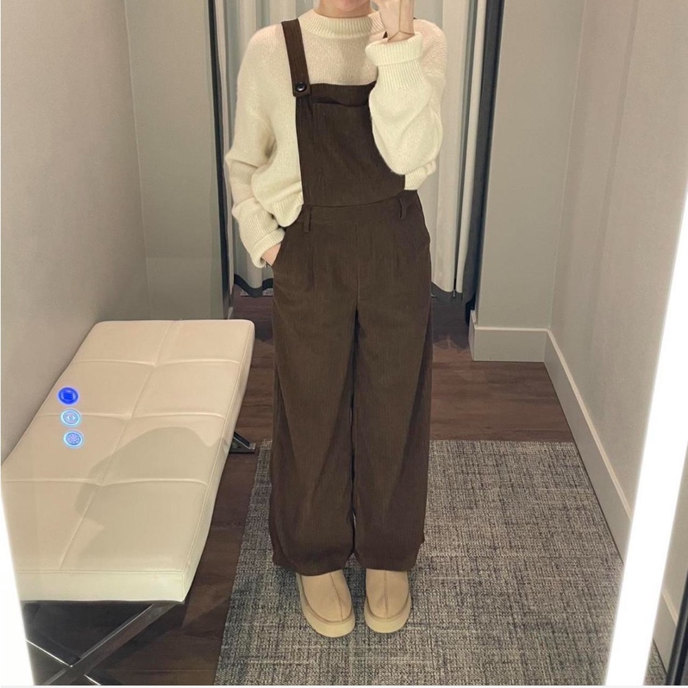 Brown Overalls